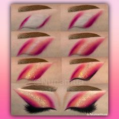 Dance Eye Makeup, Vibrant Makeup Looks, Eye Makeup Application, Vibrant Makeup, Amazing Halloween Makeup