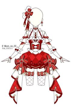 Art Outfits Drawing, Idol Costume, Outfits Drawing, Magical Girl Outfit, V Model