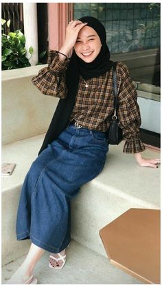 Jeans Hijab, Hijab Look, Modest Fashion Hijab