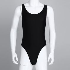 New men's tights high cut vest swimsuit Thong tight swimsuit swimming beach pool bikini High Cut High Stretch Summer Bodysuit, High Cut Beach Leotard For Summer, High Stretch Summer Beachwear Bodysuit, Summer Beachwear High Stretch Bodysuit, High Stretch Bodysuit For Swimming In Summer, High Stretch Sleeveless Leotard For Summer, High Cut Summer Swimming Bodysuit, High Stretch Bodysuit For Beach Swimming, High Cut Bodysuit For Summer Swimming