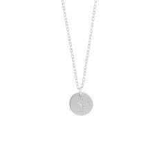 Our Mini Personalized Birthflower Disc Necklace features a tiny engraved disc with the birthflower of your choice hanging along a dainty cable chain. Makes a great gift to symbolize a meaningful month in your life.DETAILS- 14kt gold filled or sterling silver- Choose chain length, model wearing 18"- Choose one birthflower for engraving January: CarnationFebruary: VioletMarch: Cherry BlossomApril: DaisyMay: LilyJune: RoseJuly: LotusAugust: PoppySeptember: AsterOctober: MarigoldNovember: ChrysanthemumDecember: Narcissus September Aster, Personalized Gold Jewelry, Deer Jewelry, Pearl Necklace Earrings, Chunky Rings, Birthstone Bracelets, Disc Necklace, Hand Chain, Choose One