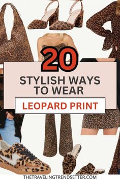 Upgrade your women's fashion game with stylish ways to wear leopard print. From classic women’s style ideas to modern twists, learn how to create standout looks that balance trendy patterns with timeless appeal. Perfect for making a fashion-forward statement. Leopard Print Outfits, Trendy Patterns, Leopard Pants, Classic Women, Style Ideas, Skirt Top