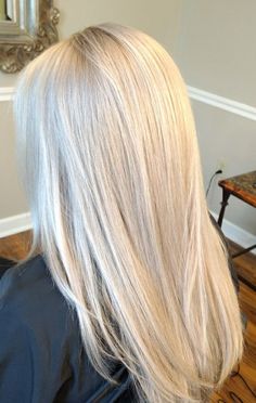 Pin by Your Charlotte Stylist on Beautiful Hair | Blonde hair goals, Light blonde hair, Summer blonde hair Ice Blonde Hair Aesthetic, Blonde Hair No Yellow, Clear Blonde Hair, All Bleached Hair, Full Head Blonde Highlights With Root Smudge, Blonde Ice Hair, Super Blonde Hair With Dark Roots, Blonde To The Root, Blonde Hair For Pink Undertone Skin