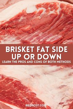 When smoking a brisket, should the fat cap be up or down? It's a classic debate among those perfecting their smoked brisket techniques. We're here to help you explore the merits of both positions—and even introduce a third option you might not have considered. For tips on how to cook a brisket to achieve that perfect smoked brisket, head on over to the blog! Brisket Point Recipes Smoked, Trimming A Brisket, Brisket Without A Smoker, Smoked Brisket Flat, 4-2-10 Brisket Method, Brisket Rub