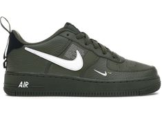 Buy and sell authentic Nike shoes on StockX including the Nike Air Force 1 Low Utility Olive Canvas (GS) and thousands of other sneakers with price data and release dates. Jordan 1 Retro High Unc Patent, Authentic Jordans, Nike Fashion Shoes, Nike Air Force 1 Low, Hot Sneakers, Nike Shoes Women, Air Force 1 Low, Jordan 1 Retro High, Nike Cortez Sneaker