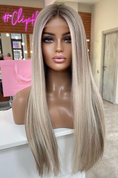 Highlight Brown, 13x4 Lace Front Wig, Remy Hair Wigs, Ombré Hair, Blonde Hair Shades