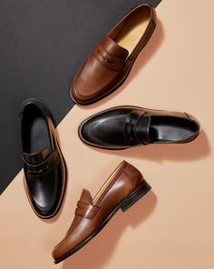 Saddle Loafers - Black | Men's Charles Tyrwhitt Saddle Loafers - Black Size 11.5 Leather Tan Men, Charles Tyrwhitt Shirt, Shoe Molding, Charles Tyrwhitt, Sewing Leather, Black Loafers, Dark Tan, Goodyear Welt, Rubber Heels