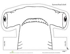 the paper model of a dinosaur's head