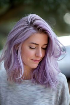 Dark Red Hair Color, Fair Complexion, Vivid Hair Color, Lavender Haze, At Home Hair Color, Dark Red Hair, Silver Hair Color