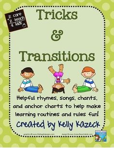 the book cover for tricks and transitionss