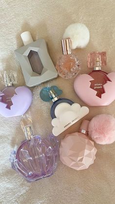 For my Ari stans  • Ari : Burlington  • Cloud : Marshalls  • Sweet like Candy : TjMaxx   • God is A woman : Ulta   • REM : Ulta   • TUN : TjMaxx  • TUN 2.0 : Walgreens   • ARIANA GRANDE Perfume Sweet, Koleksi Makeup, Koleksi Parfum, Pinterest Girlies, Ariana Grande Perfume, Perfume Collection Fragrance, Inspiration Tattoos