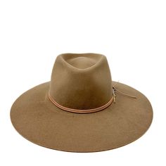 Remaining true to our classic shapes but with a twist! The montana fedora is made from a lite stockman felt and has a slightly rounder crown and has a stiff and sturdy feel . Trimmed with deer skin leather and feather, she will be your new fall fave! Add "custom embroidery" to make it more personal. Made in the U.S.A small 21-22 inches medium 22-23 inches large 23-24 inches Western Style Everyday Felt Hat With Curved Brim, Brown Fedora With Flat Crown For Ranch, Brown Fur Felt Panama Hat With Curved Brim, Adjustable Western Felt Hat For Everyday, Brown Flat Brim Felt Fedora, Ranch Style Flat Brim Fedora, Western Style Flat Brim Hat For Everyday, Brown Fedora Felt Hat For Ranch, Brown Fur Felt Fedora Panama Hat