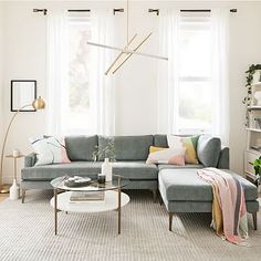 the living room is clean and ready to be used as an office or family room