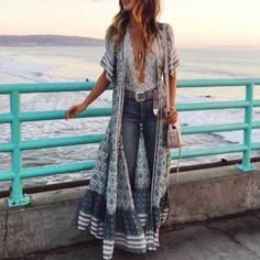 Boho Inspired Floral Print Summer Dress-Boho Dress, Summer Dress, Long Dress, Maxi Dress, Below Knee Dress-Boho Beach Hut Stile Hippie Chic, Stile Boho Chic, Look Boho Chic, Floral Print Dress Summer, Short Sleeve Maxi Dress, Mode Kimono, Mode Hippie, Boho Fashion Summer