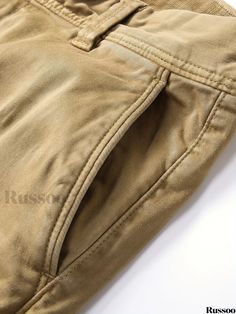 Russoo - Cotton Solid Color Straight Leg Cargo Pants for Men with Multi Flap Pockets: Versatile and Durable Outdoor, Casual, Work, and Recreational Wear Casual Cotton Bottoms With Open Pocket, Cotton Straight Leg Bottoms With Open Pocket, Military Cargo Pants With Multiple Pockets For Outdoor Work, Casual Techwear, Outdoor Military Cargo Jeans With Side Pockets, Military Style Outdoor Cargo Pants With Side Pockets, Military Cargo Pants With Functional Pockets For Outdoor Work, Military Cargo Pants With Functional Pockets For Hiking, Cotton Cargo Pants