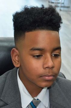 Latest Black Boys Haircuts And Hairstyles For 2022 ★ Back To School Haircuts, Curly Hairstyle Ideas, Haircuts For Boys, Curly Hairstyles For Men, Roman Hairstyles, Black Hair Afro, Best Fade Haircuts, Short Fade Haircut