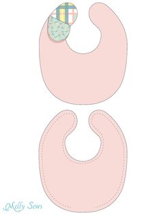 Sew a Drool Bib - FREE Baby Bib pattern - Melly Sews Drool Bibs Pattern, Crochet Bibs, Baby Bib Pattern, Melly Sews, Crochet Bib, Stella Rose, Drool Bib