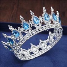 Royal Queen & King Tiaras and Crowns for Wedding Crowns Men, Headdress Crown, Bride Headdress, Wedding Ring Hand, Hair Ornaments Wedding, Crown Headdress, Head Ornaments, Queens Tiaras, Metal Wedding