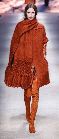 Alberta Ferretti, Fur Coat, Ready To Wear, Fall Winter, Boots, How To Wear