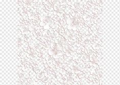 a white flower pattern on a transparent background with no background, hd png clipart