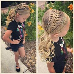 Girly Hairstyles, Girl Hair Dos, Couple Activities, Toddler Hairstyles Girl, Hair Kids, Beautiful Braids, Braided Hairstyles For Wedding, Braided Hairstyles Tutorials