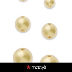 in stock Macy's Gold Drop Earrings, Macy's 14k Gold Earrings, Gold Earrings From Macy's As Gift, Gold Earrings From Macy's, Pierced Gold Earrings From Macy's, Macy's Gold Pierced Earrings, Macy's Gold Pierced Jewelry, Classic Gold Jewelry From Macy's, Macy's Classic Gold Jewelry