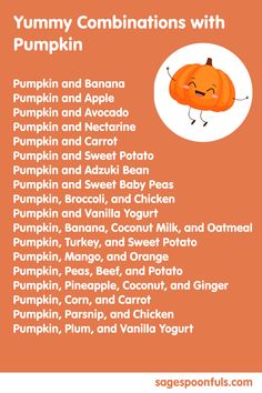 sage spoonfuls easy baby food recipes, organic baby food, pumpkin recipes, baby food pumpkin Starting Baby On Food, Daisy Food, Baby Weaning Foods, Avocado Baby Food, Baby Food Ideas, Sage Spoonfuls, Baby Purees, Banana Puree