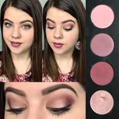 Pink And Silver Makeup Looks, Pink And Silver Makeup, Silver Makeup Looks, Light Pink Suit, Eyeshadow Combos, Lipstick Ideas, Eye Makeup Images, Makeup Life Hacks, Silver Makeup