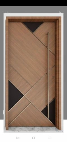 an image of a modern wooden door