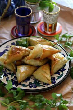 some food is sitting on a plate and ready to be eaten