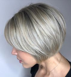 Natural Ash Brown Hair, Medium Stacked Haircuts, Back Of Bob Haircut, Bob Haircut Back View, Stacked Bob Haircuts, Short Stacked Haircuts, Short Stacked Bobs