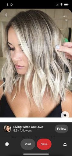 Summer Baylage 2024, Ash Blonde Root Smudge, Blonde Highlights With Root Smudge, Root Smudge Blonde, Shadow Root Blonde, Ash Blonde Hair Balayage, Cool Blonde Hair Colour, Root Smudge, Hello Hair