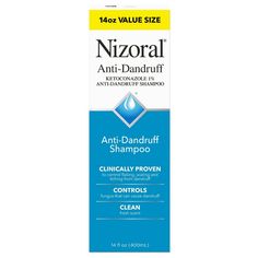 Keep your scalp clean and have a new hair care routine with the NIZORAL A-D Anti-Dandruff Shampoo. This powerful dandruff relief shampoo controls flaking and leaves hair feeling soft and luscious. It's formulated with ketoconazole 1%, a proven dandruff-fighting ingredient that soothes your scalp, prevents itching and leaves your hair feeling fresh. Just use it twice a week, in between your regular shampoos, and watch it work its moisturizing magic. It produces a thick, rich lather that leaves ha Nizoral Shampoo, Scalp Fungus, Severe Dandruff, Itchy Flaky Scalp, Flaky Scalp, Head Shoulders, Natural Protein, Anti Dandruff Shampoo, Dandruff Shampoo