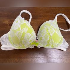 Fun Lime Color With Lace Overtop New Without Tags Lime Color, Sleep Wear, Push Up Bra, Women's Intimates, Push Up, Victoria's Secret, Sleep, Bra, Tags