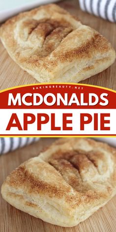 Recreate the classic McDonald's Apple Pie with this easy apple dessert recipe! Flaky crust and flavorful apples make it a perfect pick for easy Thanksgiving desserts! No frying, just baking, for that nostalgic flavor! Impressive Thanksgiving Desserts, Easy Thanksgiving Desserts, Mcdonalds Apple Pie, Apple Dessert Recipes Easy, Apple Desserts Easy, Thanksgiving Desserts Easy, Best Thanksgiving Recipes, Apple Pie Recipe, Apple Dessert