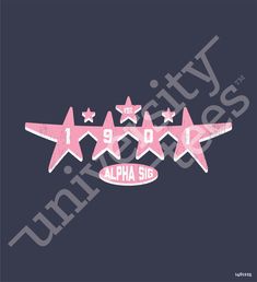 the pink stars are on top of each other