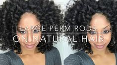 Perm Rods On Natural Hair Long, Perm Rods On Natural Hair Tutorials, Jumbo Perm Rods On Natural Hair, Perm Rod Sizes And Results, Braid Out With Perm Rods, Perm Rods On Natural Hair, Rods On Natural Hair, Perm Rods, Natural Hairstyle