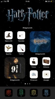 the harry potter theme on an iphone