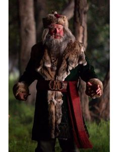 Magnus Antas Series The Santa Clauses Eric Stonestreet Green Coat Santa Suits For Sale, Eric Stonestreet, Santa Claus Suit, Green Santa, Womens Biker Jacket, Santa Suits, Santa Clause, Suits For Sale, Lady Biker