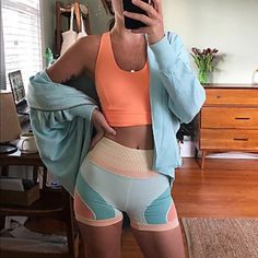 Will Accept Any Reasonable Offer On These! Yoga Running Work Out Gym Active Bike Shorts From Free People Fp Movement Citrus Combo Orange Peach Blue Aqua Yellow Size M (Runs Small/Very Fitted/Compression-Like) New Without Tags Spring Orange Activewear For Sports, Orange Athleisure Activewear For Light Exercise, Orange Sporty Activewear For Light Exercise, Orange Sporty Activewear For Casual Exercise, Orange Athleisure Activewear For Gym, Orange Fitted Activewear For Light Exercise, Orange Sportswear Activewear For Training, Fitted Orange Activewear For Light Exercise, Sporty Orange Activewear For Spring