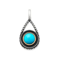 A half-round gemstone cabochon, set in a bronze bezel, is surrounded by sterling silver beading and framed by an artful drop of twisted wire. Complete the look by adding this pendant to your favorite chain. Pairs beautifully with other designs in the Marj Bohemian Cabochon Teardrop Jewelry, Bohemian Teardrop Pendant Jewelry With Oxidized Finish, Artisan Teardrop Cabochon Jewelry, James Avery, Twisted Wire, Pearl Set, Rings Necklaces, Birthstone Ring, Birthstone Jewelry