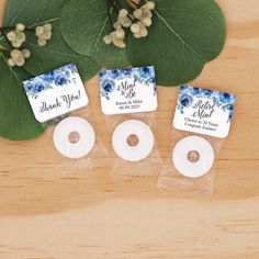 Mint to Be Wedding Favors, Wedding Favor Mints, Blue Watercolor Floral Favors (Set of 50) Wedding Mints On Table, Mint Favors, Mint To Be Wedding Favors Free Printable, Mint To Be Sign Wedding, Mint To Be Wedding Favors, Hot Chocolate Cocktail, Mint Baby Shower, Mint Wedding Favors, Christmas Wedding Favors