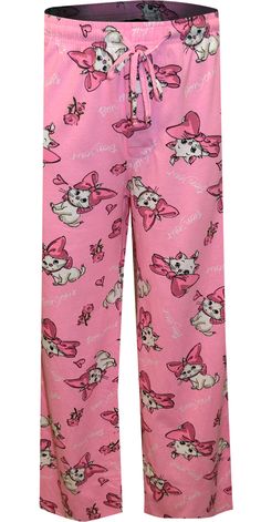 Marie From Aristocats, Pink Pjs, Aristocats Marie, 2000s Clothing, Pajama Bottoms Womens, Marie Aristocats, Cute Pjs, Pajama Outfits, Sleep Pants