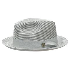 Casual Toquilla Straw Panama Hat For Spring, Casual Toquilla Straw Fedora For Spring, Casual Spring Fedora In Toquilla Straw, Casual Short Brim Hat With Upf 50+, Classic Gray Hat For Spring, Classic Gray Hats For Spring, Classic Gray Spring Hat, Casual Boater Hat With Short Brim In Toquilla Straw, Casual Fitted Fedora For Vacation