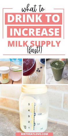 what to drink to increase milk supply and support breastfeedings in the family