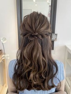 Photoshoot Hairstyles, Graduation Hairstyles, Hair Arrange, Hair Stylies, Short Wedding Hair, Wedding Hair Down, Hair Setting