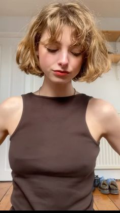 3 Hairstyles, Short Wavy Haircuts, French Bob, Wavy Haircuts, Hair Images, Head Hair, Short Blonde Hair, Cut My Hair