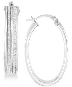 Feel fabulous in the glittery shine of these hoop earrings from Simone I. Smith. Classic Sparkling Hoop Jewelry, Sparkling Silver Hoop Jewelry, Silver Glitter Round Earrings, Sparkling Small Hoop Earrings In White Gold, Sparkling White Gold Hoop Earrings For Formal Occasions, Small Sparkling White Gold Hoop Earrings, Sparkling Sterling Silver Hoop Jewelry, Hoop Jewelry With Glitter For Gifts, Sparkling White Gold Hoop Earrings