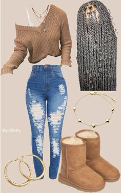 Fall Baddie Outfits 2024, Tan Cardigan Outfit Fall, Tan Fall Outfit, Simple Thanksgiving Outfits, Baddie Thanksgiving Outfits, Pumpkin Picking Outfit Fall, Winter Aesthetic Outfit, Baddie Era, Baddie Ideas