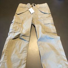 Gap Cargo Khaki Pants. Size 4. Gap Cotton Cargo Bottoms, Gap Cotton Cargo Pants With Pockets, Gap Cotton Cargo Pants, Cotton Cargo Pants By Gap, Gap Straight Leg Pants With Side Pockets, Gap Casual Pants With Cargo Pockets, Gap Cotton Pants With Side Pockets, Casual Gap Pants With Pockets, Casual Gap Pants